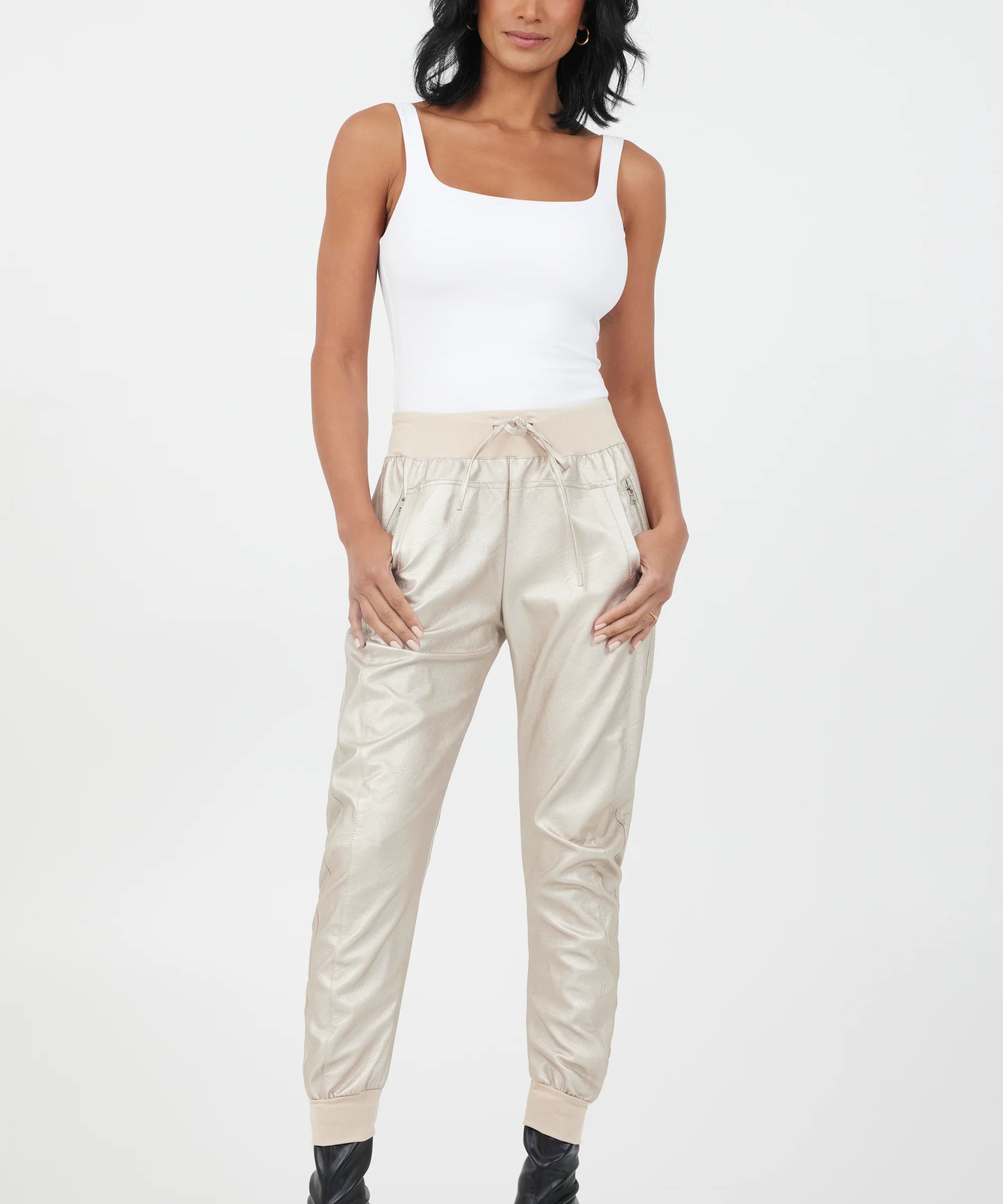 Ultimate Vegan Jogger - Metallic Gold