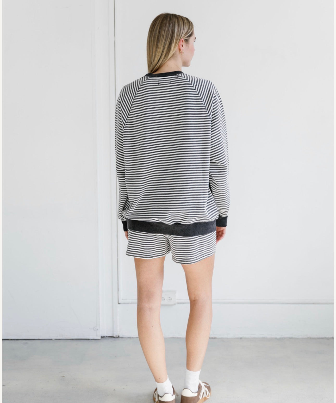Striped Core Short - Blk