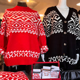 Fair Isle Sweater - Red