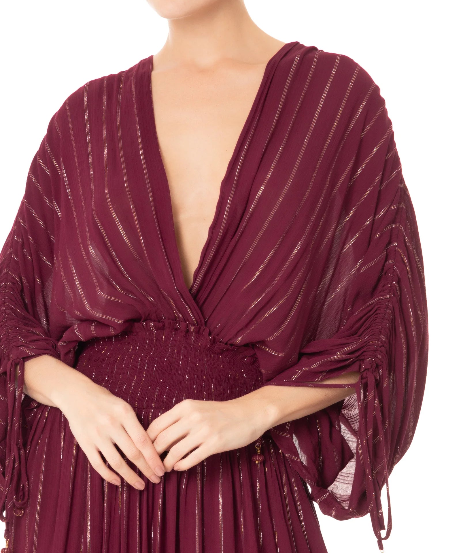 Lurex Longo Dress