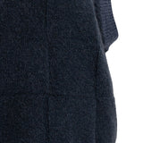 Soft knitted spencer w/contrast trims