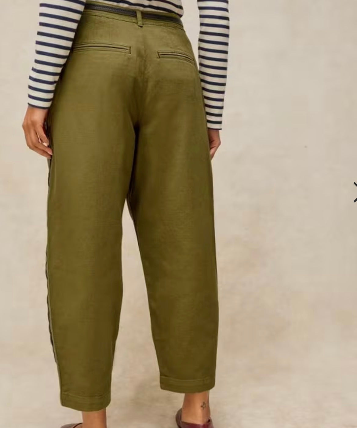 Adeline Utility Barrel Trouser