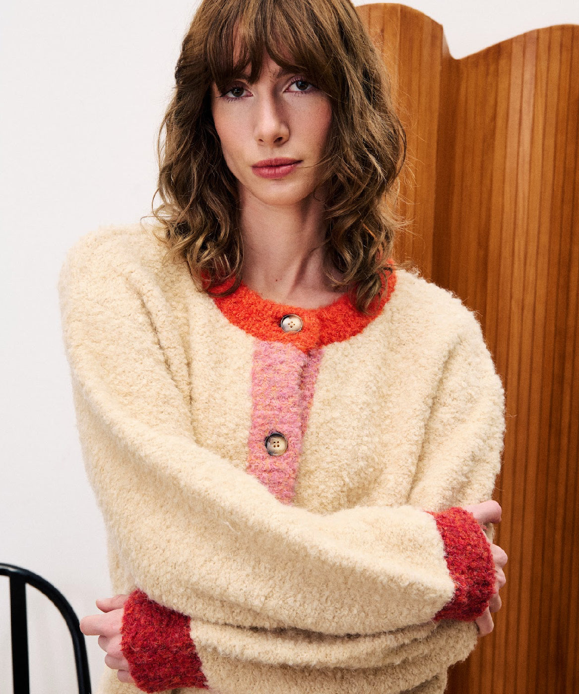 Cyclamen Cardigan