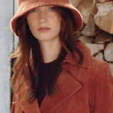 ASAMI Rib-Knit Bucket Hat