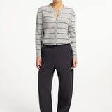Jersey trousers w/ adjustable hems