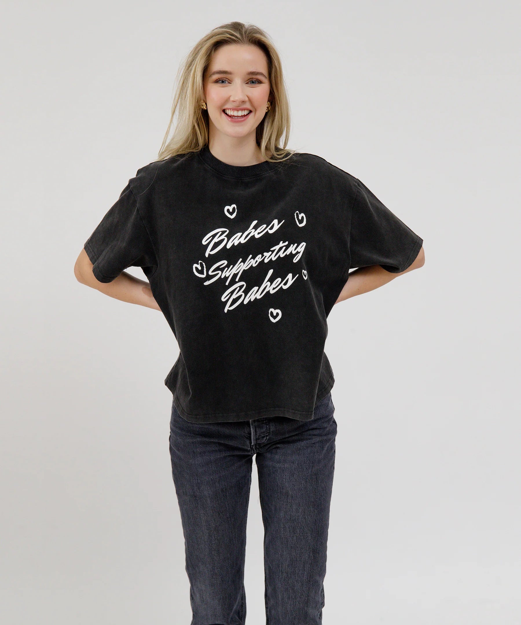 Babes Supporting Babes Boxy Tee