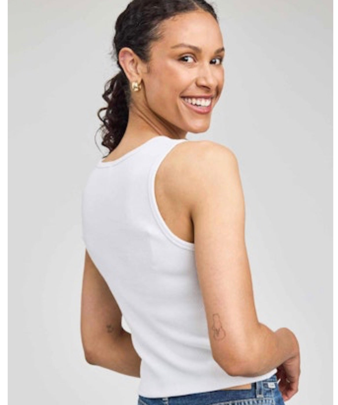 Daria Tank - White