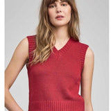 Pippa Knit Tank - Garnet