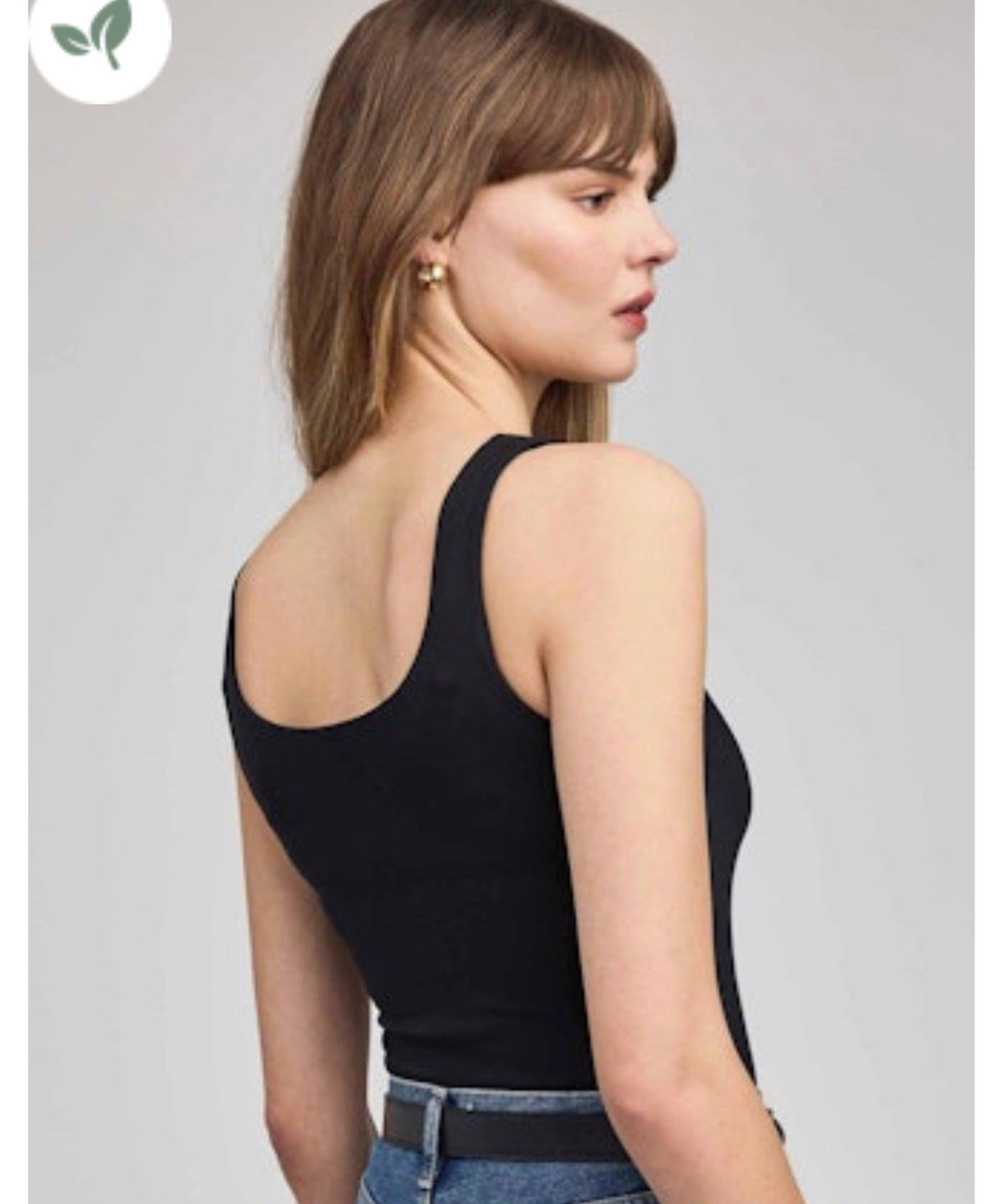 Blanche Tank - Black