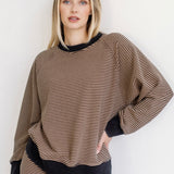 Mini Stripe Crew