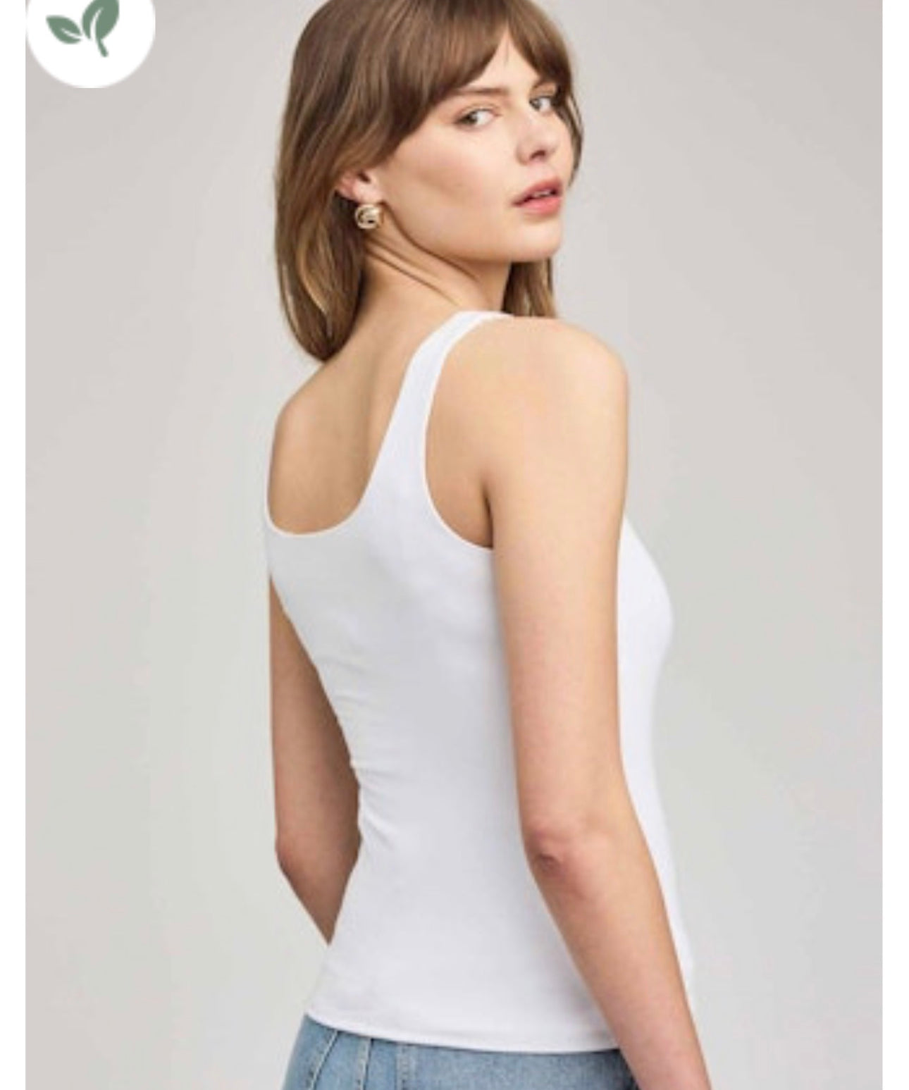 Blanche Tank - White