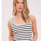 Sierra Tank - Black Stripe