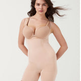 OnCore Sculpture Open-Bust-Mid-Thigh Bodysuit