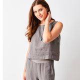 Sylviana Linen Tank