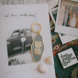 Go with your Gut Keychain