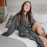 The Arnet Robe - Charcoal