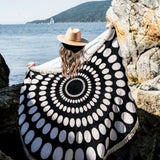 Axel velour round towel