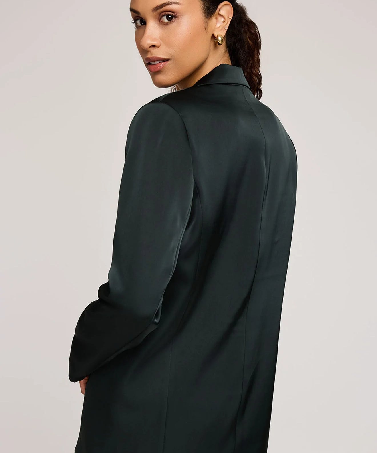 Dione Satin Blazer