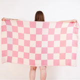 The BECKON | Muslin Turkish Towel (Pink)