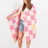 The BECKON | Muslin Turkish Towel (Pink)