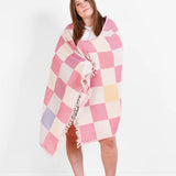 The BECKON | Muslin Turkish Towel (Pink)