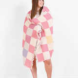 The BECKON | Muslin Turkish Towel (Pink)