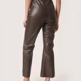 KAYLEE PU KICKFLARE PANTS - Java