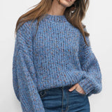 Jasper Slouchy Speckled Crew