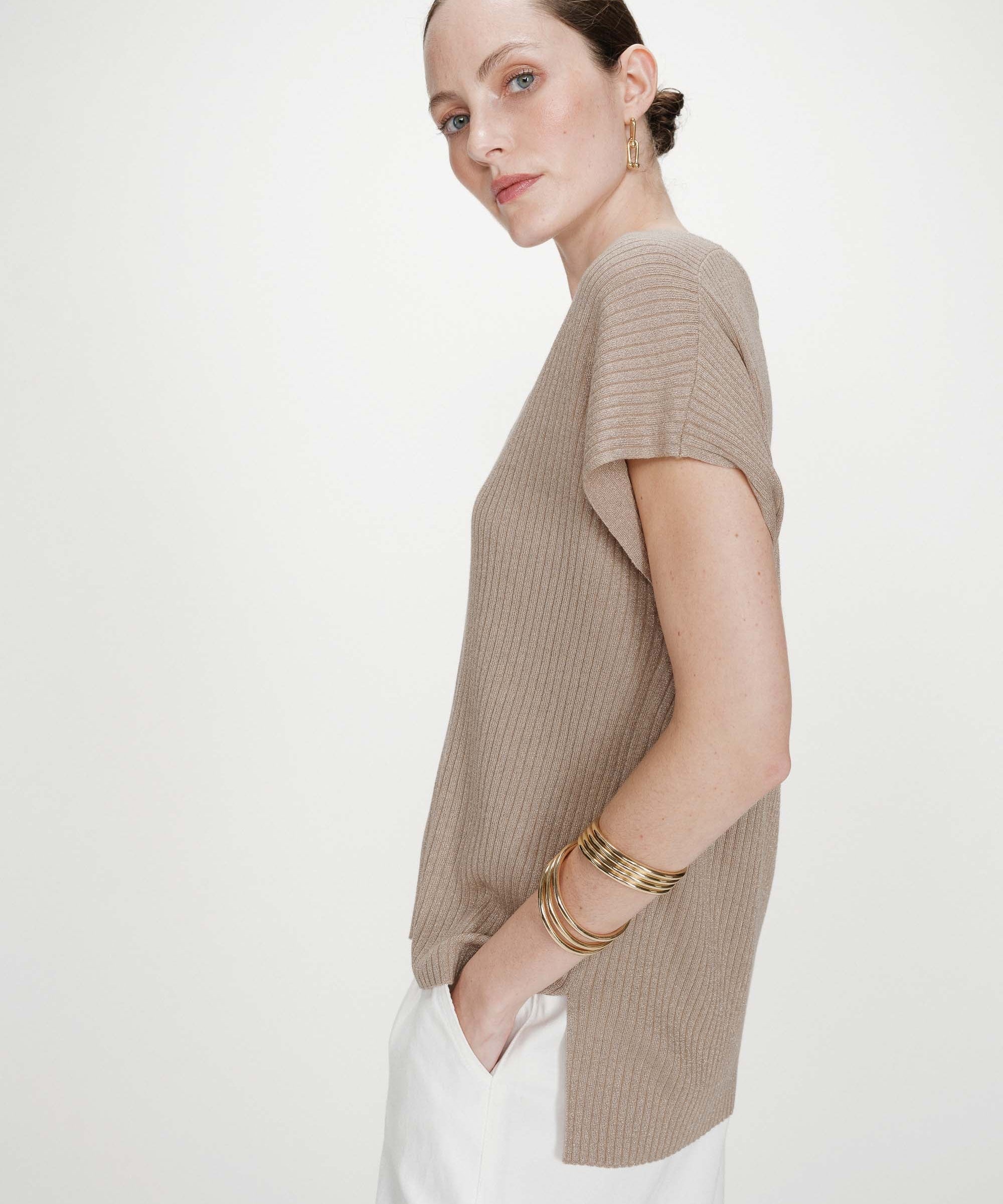 Vaporo Lurex Top