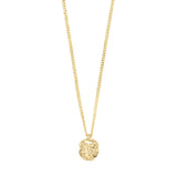 SCOTTIE recycled coin necklace gold-plated