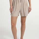 Stripe Shorts w/elastic waist