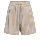 Stripe Shorts w/elastic waist