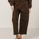 Leopard Barrel Jogger