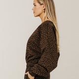 Oversized Leopard Sweater