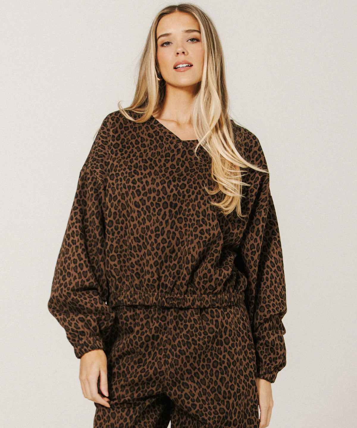 Oversized Leopard Sweater