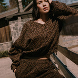 Oversized Leopard Sweater