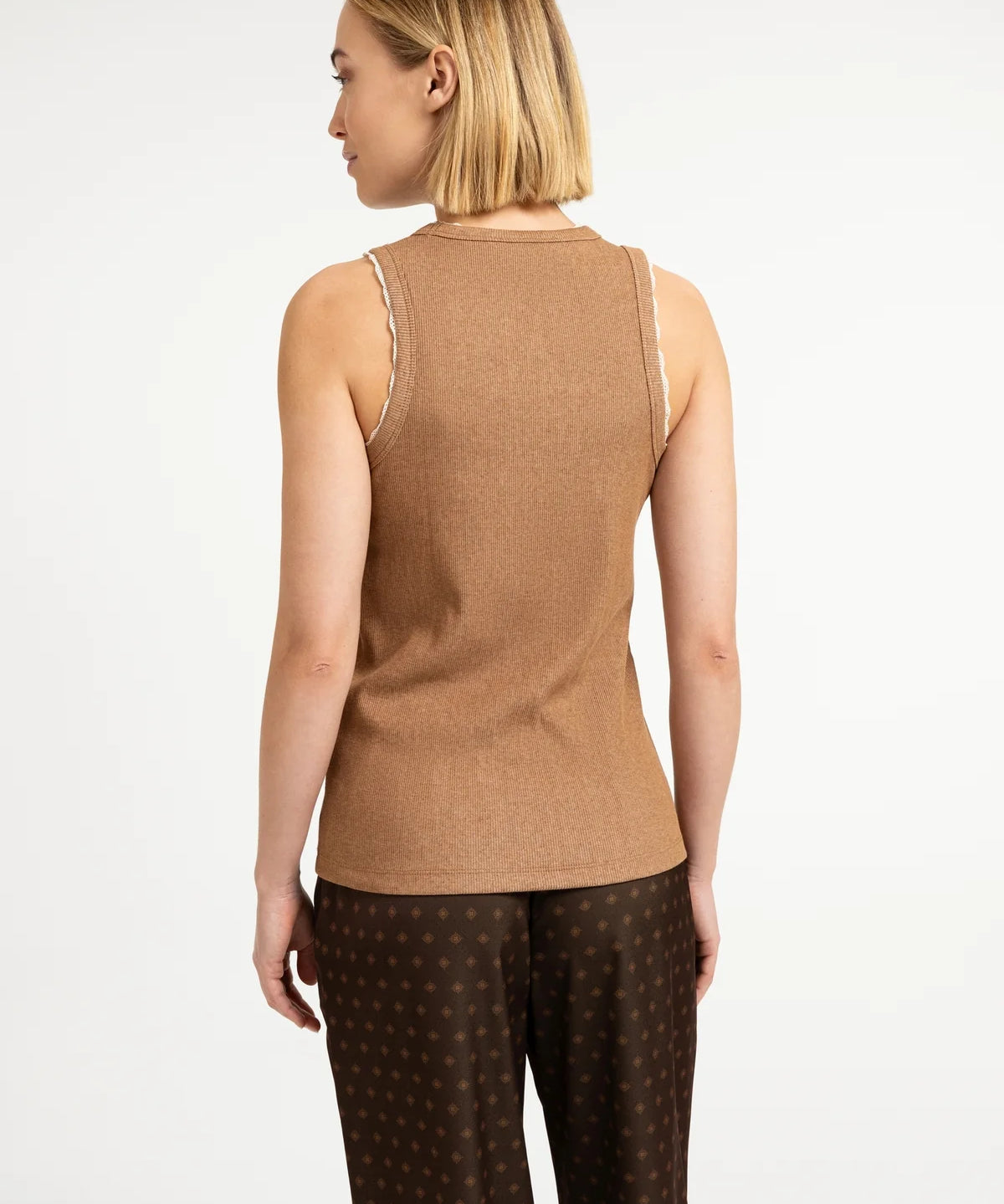 Lace Trim Tank top