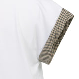 T-shirt with cuff detail
