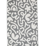 Drew Doodle Turkish Towel - Granite