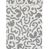 Drew Doodle Turkish Towel - Granite