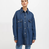 Shania Denim Jacket - Indigo