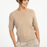 Open back sweater
