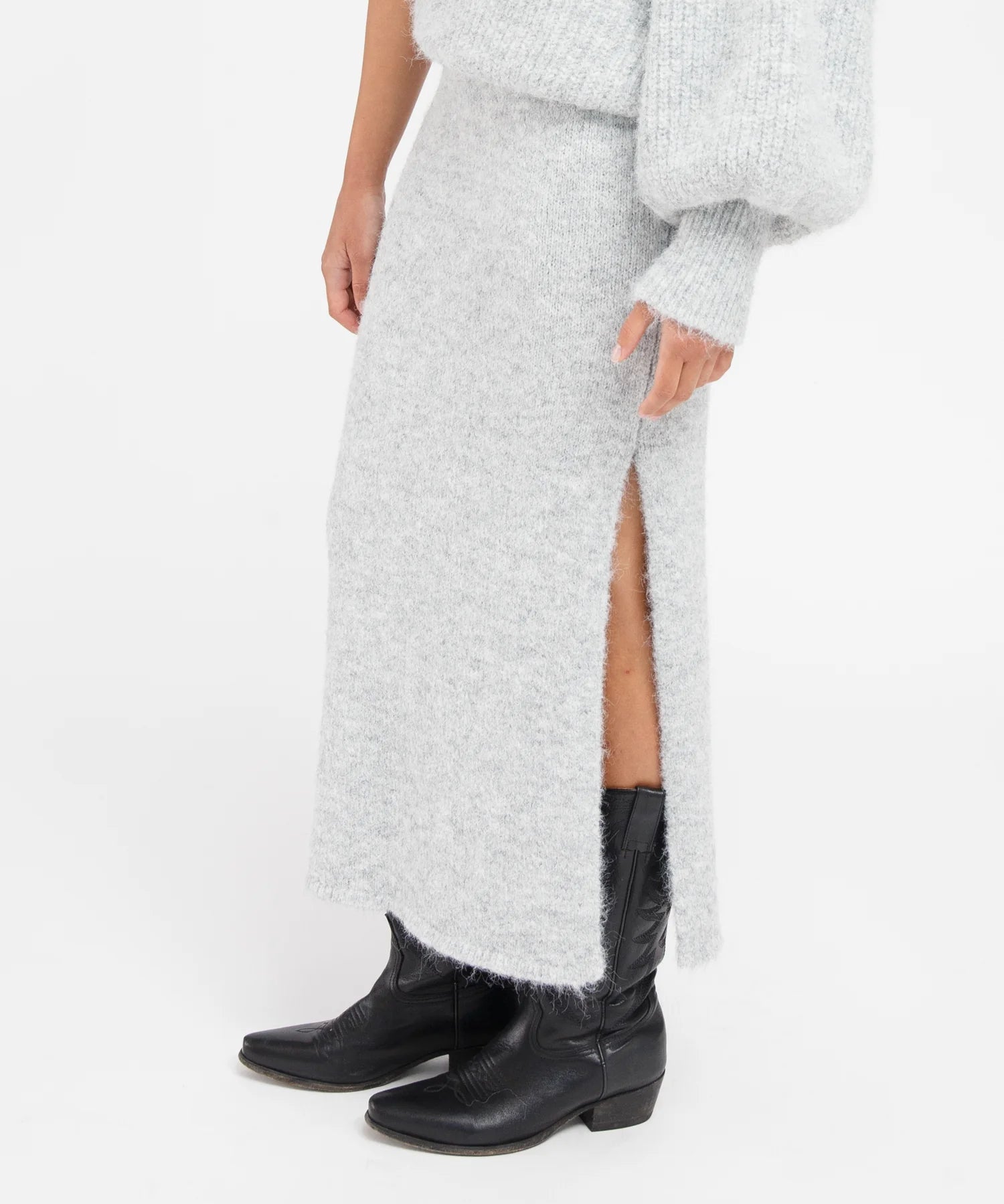 The Victoria Midi Knit Skirt