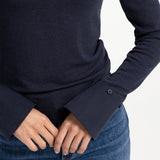 Jersey top w/ removable cuffs