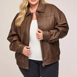 Danica Vegan Leather Jacket