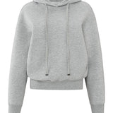 Hoodie w/zip detail