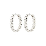 Maeve Hoops - Silver