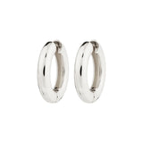 Marlo Hoop Earrings - Silver