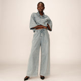 Pompon Wide Leg