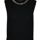 Savoy Knit Tank - Black